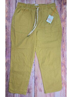 Knox Rose Topaz Amber Casual Pants Large NWT NEW